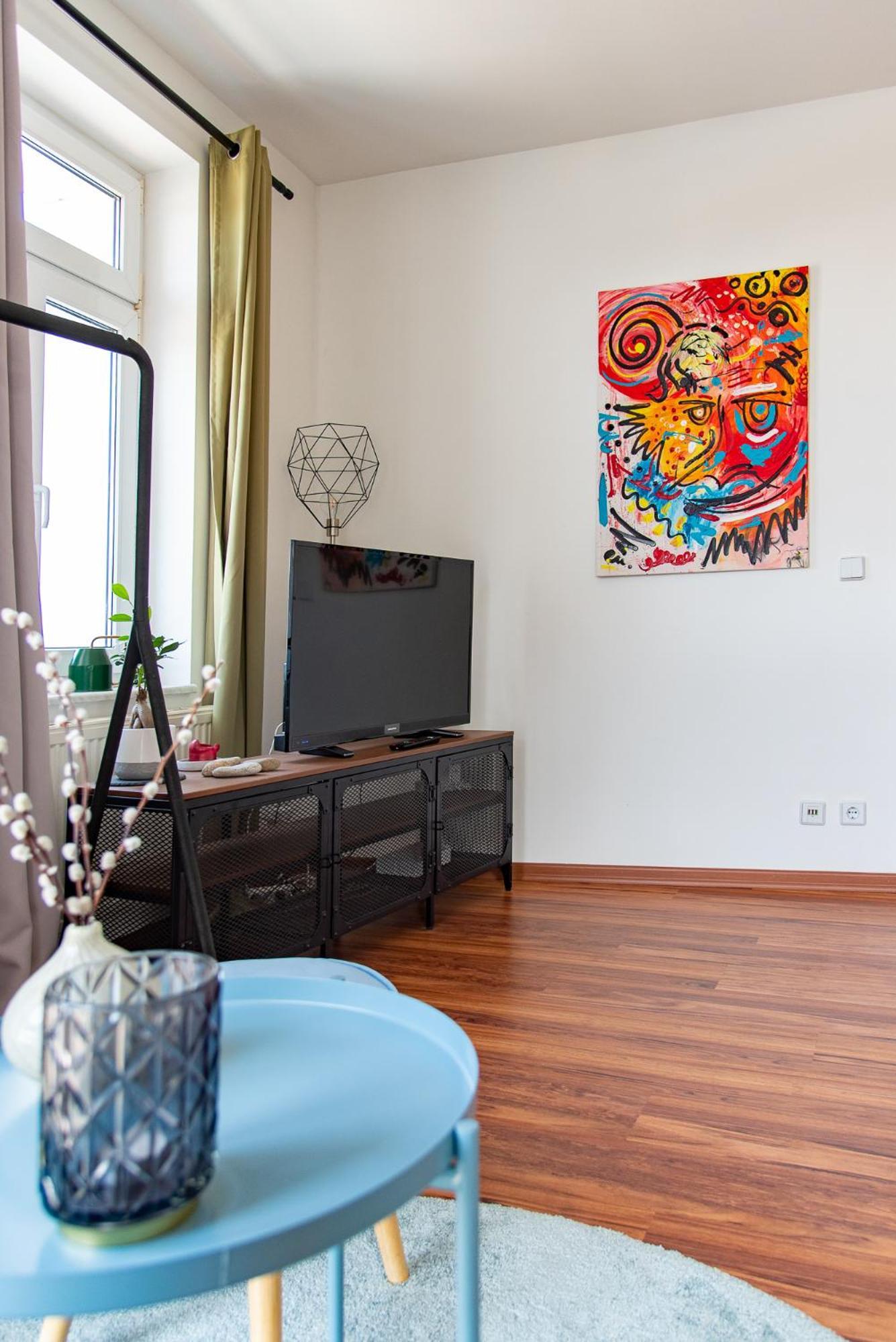 Industriecharme Apartment - Nespresso, Netflix, Wifi, Zentral, Messe Chemnitz Eksteriør bilde